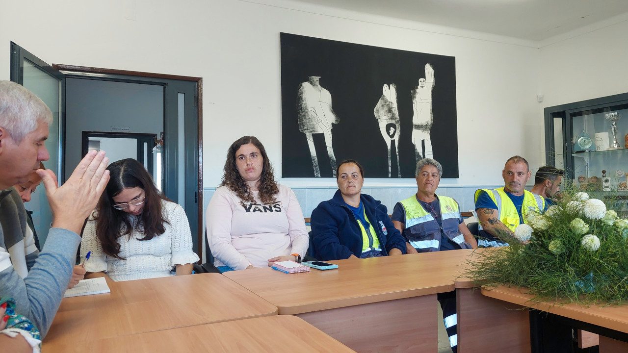 Novo Executivo da Junta de Freguesia reuniu com trabalhadores
