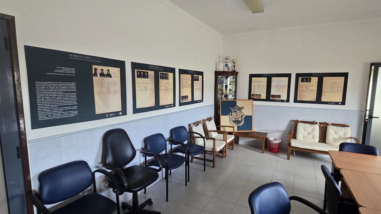 Exposição "Além das Grades: Mulheres do Montijo na luta pela liberdade"